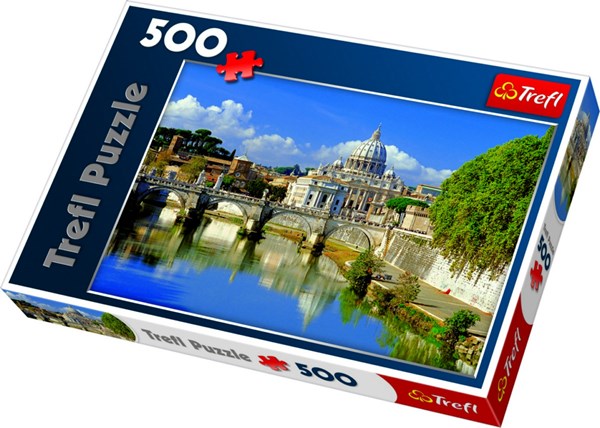 Trefl (370874) - "Vatikan, Rom" - 500 Teile Puzzle