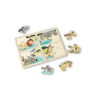 Melissa and Doug (9366) - "Safari" - 16 Teile Puzzle