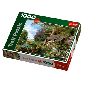 Trefl (102970) - Dominic Davison: "Ein gemütliches Eckchen" - 1000 Teile Puzzle