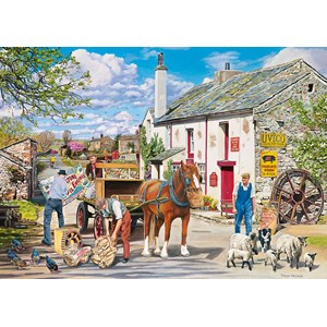 Gibsons (G5018) - Trevor Mitchell: "Der Schrottsammler" - 500 Teile Puzzle