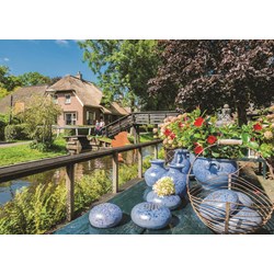 Jumbo (18544) - "Giethoorn in den Niederlanden" - 1000 Teile Puzzle