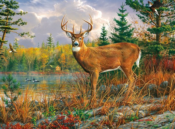 Buffalo Games (11182) - Hautman Brothers: "Tranquil Moment" - 1000 Teile Puzzle