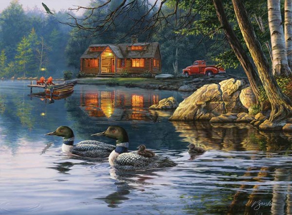 Buffalo Games (11237) - Darrell Bush: "Echo Bay" - 1000 Teile Puzzle