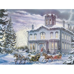 Cobble Hill (54333) - "Weihnachten in Kilbride" - 275 Teile Puzzle