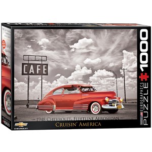 Eurographics (6000-0667) - "1948 Chevrolet Fleetline Aerosedan" - 1000 Teile Puzzle