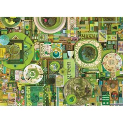 Cobble Hill (51864) - Shelley Davies: "Grün" - 1000 Teile Puzzle