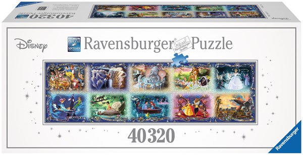 Ravensburger (17826) - "Unvergessliche Disney Momente" - 40320 Teile Puzzle