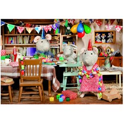 Heye (29705) - Karina Schaapman: "Mouse Mansion, Celebration" - 500 Teile Puzzle