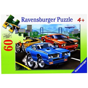 Ravensburger (09591) - "Muscle Cars" - 60 Teile Puzzle
