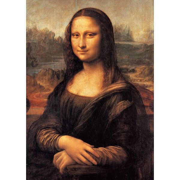 Piatnik (5395) - Leonardo Da Vinci: "Mona Lisa" - 1000 Teile Puzzle