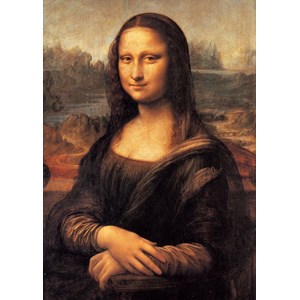 Piatnik (5395) - Leonardo Da Vinci: "Mona Lisa" - 1000 Teile Puzzle