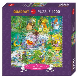 Heye (29799) - Guillermo Mordillo: "Tierwelt" - 1000 Teile Puzzle