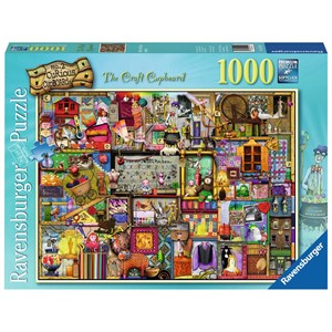 Ravensburger (19412) - Colin Thompson: "Der Handarbeitsschrank" - 1000 Teile Puzzle