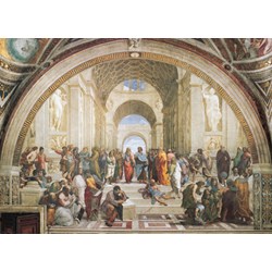 Eurographics (6000-4141) - Raphael: "Die Schule von Athen" - 1000 Teile Puzzle