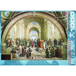 Eurographics (6000-4141) - Raphael: "Die Schule von Athen" - 1000 Teile Puzzle