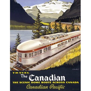 Eurographics (8104-0322) - "The Canadian (Mini)" - 100 Teile Puzzle