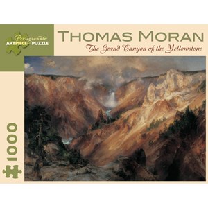 Pomegranate (AA611) - Thomas Moran: "The Grand Canyon of the Yellowstone" - 1000 Teile Puzzle