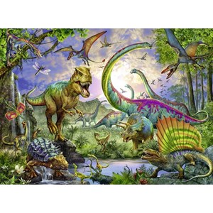 Ravensburger (12718) - "Im Reich der Giganten" - 200 Teile Puzzle