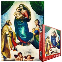 Eurographics (6000-1211) - Raphael: "Die Sixtinische Madonna" - 1000 Teile Puzzle