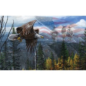 SunsOut (55746) - Kevin Daniel: "May Freedom Fly Forever" - 550 Teile Puzzle