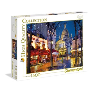 Clementoni (31999) - "Paris, Montmartre" - 1500 Teile Puzzle