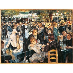 Piatnik (539244) - Pierre-Auguste Renoir: "Renoir, Ball im Moulin de la Galette" - 1000 Teile Puzzle