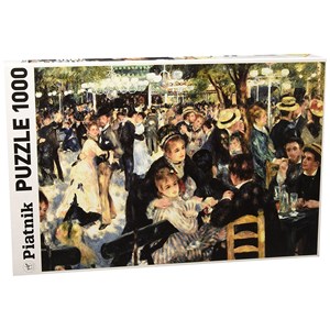 Piatnik (539244) - Pierre-Auguste Renoir: "Renoir, Ball im Moulin de la Galette" - 1000 Teile Puzzle