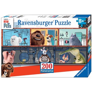 Ravensburger (12834) - "Secret Life of Pets" - 200 Teile Puzzle
