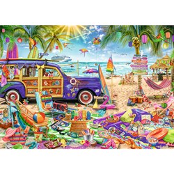 Trefl (27109) - "Tropischer Urlaub" - 2000 Teile Puzzle