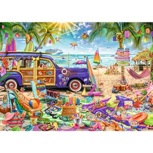 Trefl (27109) - "Tropischer Urlaub" - 2000 Teile Puzzle
