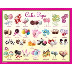 Eurographics (8104-0518) - "Cake Pops" - 100 Teile Puzzle