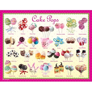 Eurographics (8104-0518) - "Cake Pops" - 100 Teile Puzzle