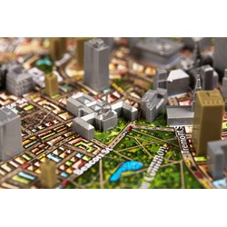 4D Cityscape (40080) - "Boston, USA" - 1100 Teile Puzzle
