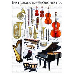Eurographics (6000-1410) - "Musikinstrumente" - 1000 Teile Puzzle