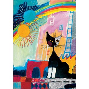 Heye (29627) - Rosina Wachtmeister: "Serafino" - 500 Teile Puzzle