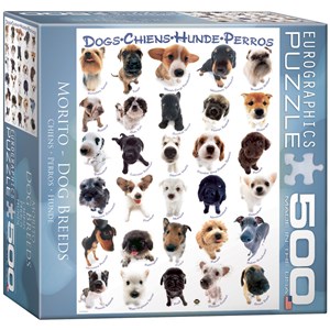 Eurographics (8500-1510) - "Hunde" - 500 Teile Puzzle