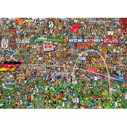 Heye (29205) - Alex Bennett: "Fußballgeschichte" - 3000 Teile Puzzle