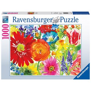 Ravensburger (19729) - "Reichliche Blüten" - 1000 Teile Puzzle