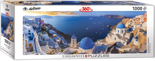 Eurographics (6010-5300) - "Blick auf Santorini" - 1000 Teile Puzzle