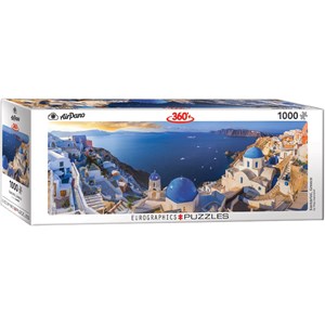 Eurographics (6010-5300) - "Blick auf Santorini" - 1000 Teile Puzzle