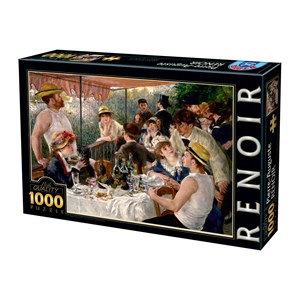 D-Toys (74584) - Pierre-Auguste Renoir: "Luncheon of the Boating Party" - 1000 Teile Puzzle