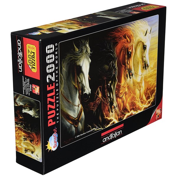 Anatolian (PER3902) - "Die vier Pfere der Apokalypse" - 2000 Teile Puzzle