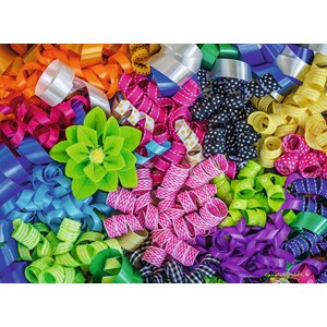 Ravensburger (14691) - Carole Gordon: "Colorful Ribbons" - 500 Teile Puzzle