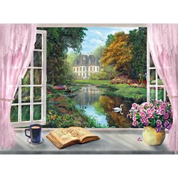 Clementoni (35011) - Dominic Davison: "View on the Garden" - 500 Teile Puzzle