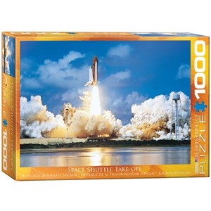 Eurographics (6000-4608) - "Start des Space Shuttle" - 1000 Teile Puzzle