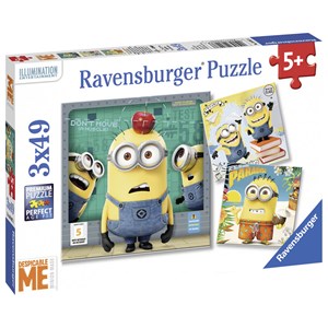 Ravensburger (08007) - "Minions bei der Arbeit" - 49 Teile Puzzle