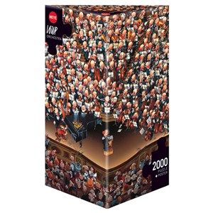 Heye (08660) - Jean-Jacques Loup: "Orchestra" - 2000 Teile Puzzle