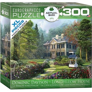 Eurographics (8300-0970) - Dominic Davison: "Longfellow House" - 300 Teile Puzzle