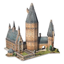 Wrebbit (W3D-2014) - "Harry Potter Hogwarts Große Halle" - 850 Teile Puzzle