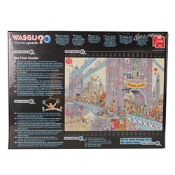 Jumbo (17230) - "Wasgij Mystery Puzzle No.8 The Final Hurdle!" - 1000 Teile Puzzle